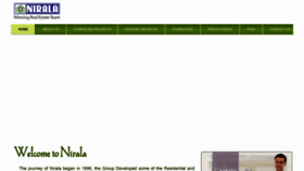 What Niralagroup.in website looked like in 2012 (12 years ago)