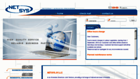 What Netsys.am website looked like in 2012 (12 years ago)