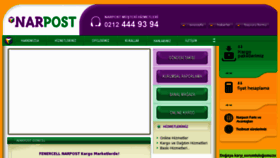 What Narpost.com website looked like in 2012 (12 years ago)