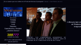 What Noticiasguanajuato.com.mx website looked like in 2012 (12 years ago)
