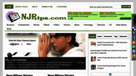 What Njrips.com website looked like in 2011 (13 years ago)