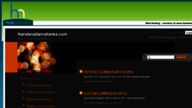 What Nandanadancelanka.com website looked like in 2012 (12 years ago)