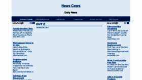 What Newscows.com website looked like in 2011 (13 years ago)