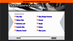 What Nehranews.com website looked like in 2012 (12 years ago)