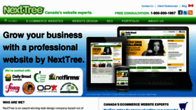 What Nexttree.com website looked like in 2012 (12 years ago)