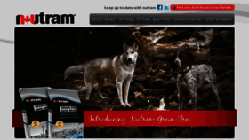 What Nutram.com website looked like in 2012 (11 years ago)