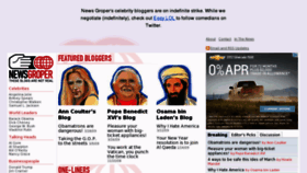 What Newsgroper.com website looked like in 2012 (11 years ago)