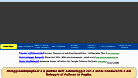 What Noleggioautopuglia.it website looked like in 2012 (11 years ago)