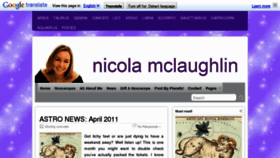 What Nicolamclaughlin.com website looked like in 2011 (13 years ago)