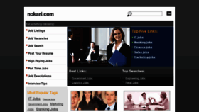 What Nokari.com website looked like in 2012 (11 years ago)