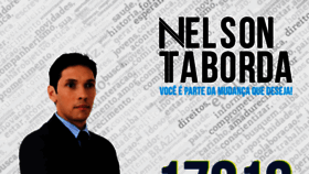 What Nelsontaborda.com website looked like in 2012 (11 years ago)
