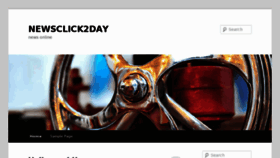 What Newsclicktoday.com website looked like in 2012 (11 years ago)
