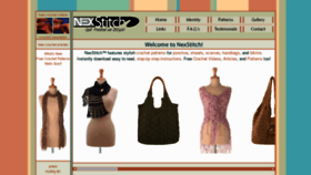 What Nexstitch.com website looked like in 2012 (11 years ago)