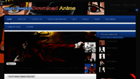 What Narutocommunity.net website looked like in 2012 (11 years ago)