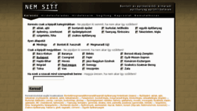 What Nemsitt.hu website looked like in 2012 (11 years ago)
