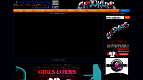 What Nightclubcity.com website looked like in 2012 (11 years ago)