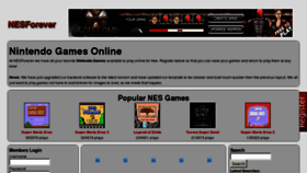 What Nesforever.com website looked like in 2012 (11 years ago)