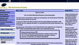 What Nys-permits.org website looked like in 2012 (11 years ago)
