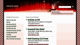What Nhanh.asia website looked like in 2012 (11 years ago)