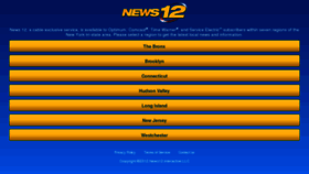What News12togo.com website looked like in 2012 (11 years ago)