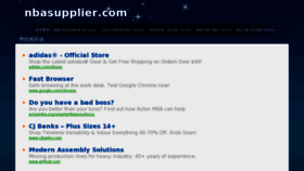 What Nbasupplier.com website looked like in 2013 (11 years ago)