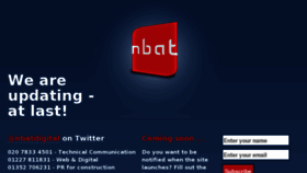 What Nbat.co.uk website looked like in 2013 (11 years ago)