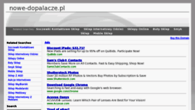 What Nowe-dopalacze.pl website looked like in 2013 (11 years ago)