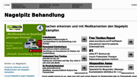 What Nagelpilz-hausmittel.de website looked like in 2013 (11 years ago)