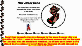 What Njdarts.com website looked like in 2013 (11 years ago)