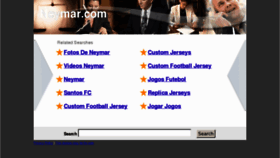 What Neymar.com website looked like in 2013 (11 years ago)