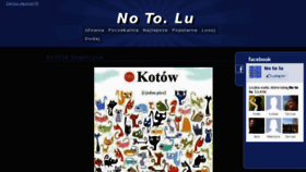 What Noto.lu website looked like in 2013 (11 years ago)