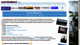 What Nachrussland.de website looked like in 2013 (11 years ago)