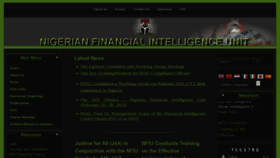What Nfiu.gov.ng website looked like in 2013 (11 years ago)