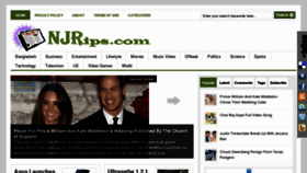 What Njrips.com website looked like in 2011 (13 years ago)