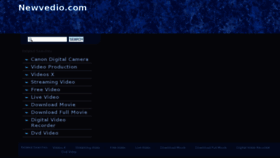 What Newvedio.com website looked like in 2013 (11 years ago)
