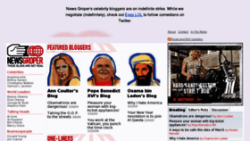 What Newsgroper.com website looked like in 2013 (10 years ago)