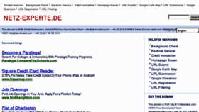 What Netz-experte.de website looked like in 2013 (10 years ago)