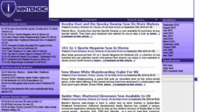 What Nintendic.com website looked like in 2013 (10 years ago)