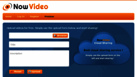 What Nowvideo.co website looked like in 2013 (10 years ago)