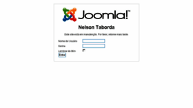 What Nelsontaborda.com website looked like in 2013 (10 years ago)