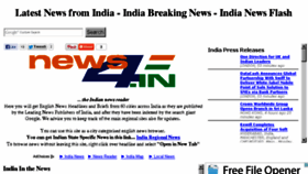What News4.in website looked like in 2013 (10 years ago)