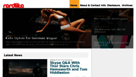 What Nerdlike.com website looked like in 2013 (10 years ago)
