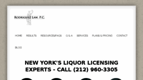 What Nyliquorlicensenow.com website looked like in 2013 (10 years ago)