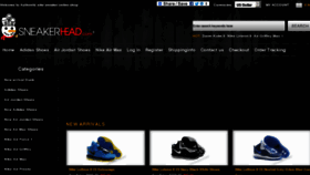 What Nikekickshop.com website looked like in 2013 (10 years ago)
