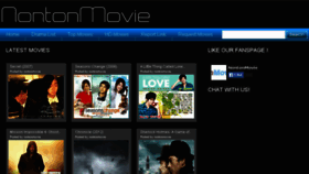 What Nontonmovie.com website looked like in 2013 (10 years ago)