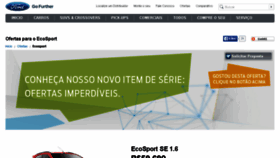 What Novoecosport.com.br website looked like in 2013 (10 years ago)