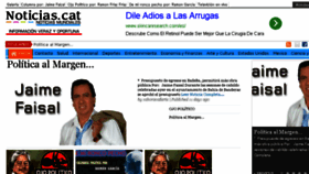 What Noticias.cat website looked like in 2013 (10 years ago)