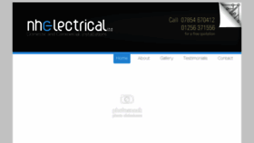 What Nhlightingandelectrical.co.uk website looked like in 2014 (10 years ago)