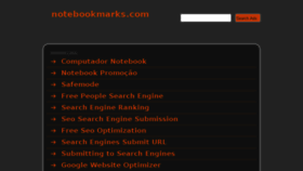 What Notebookmarks.com website looked like in 2014 (10 years ago)