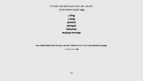 What Ntropie.de website looked like in 2014 (10 years ago)